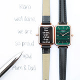 Bespoke Ladies Architēct Lille Watch Pine Green - Watches at Gift Moments