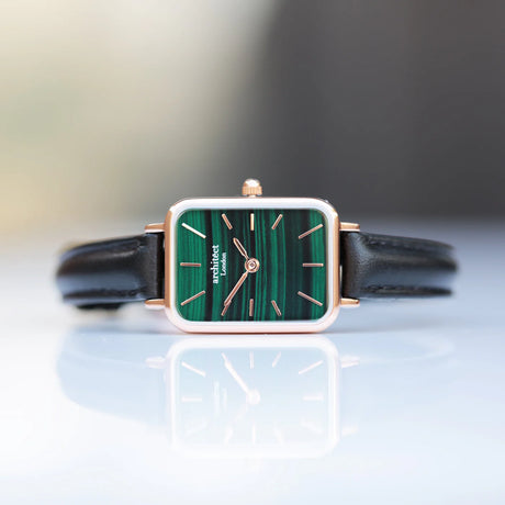 Personalised Ladies Architēct Lille Watch Pine Green - Watches at Gift Moments