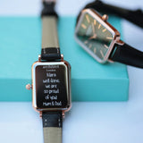 Bespoke Ladies Architēct Lille Watch Pine Green - Watches at Gift Moments