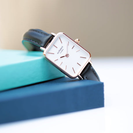 Bespoke Ladies Architēct Lille Watch in White - Watches at Gift Moments