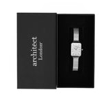 Personalised Ladies Architēct Lille Watch in Cloud Silver - Watches at Gift Moments