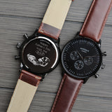 Bespoke Men's Architect Motivator Black Walnut Watch - Watches at Gift Moments