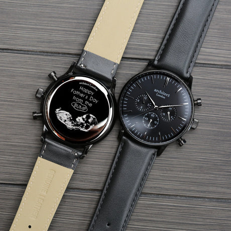 Bespoke Men's Architect Motivator Watch Black - Watches at Gift Moments