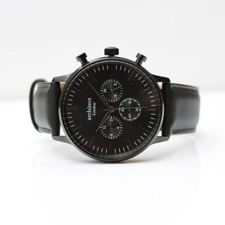 Bespoke Men's Architect Motivator Watch Black - Watches at Gift Moments