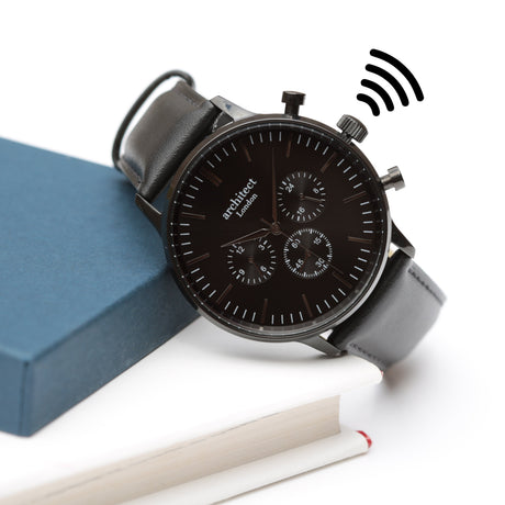 Bespoke Men's Architect Motivator Black Contactless Payment Watch - Watches at Gift Moments