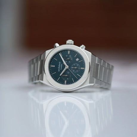 Personalised Men's Architect Orbix Blue Watch - Watches at Gift Moments