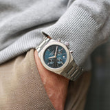 Personalised Men's Architect Orbix Blue Watch - Watches at Gift Moments