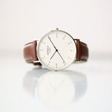 Personalised Men's Architect Zephyr Walnut Contactless Payment Watch - Watches at Gift Moments