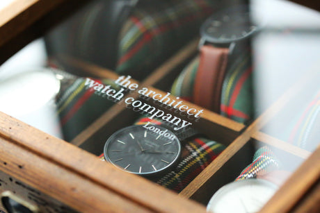 Bespoke Men's Architect Zephyr Black Strap Contactless Payment Watch - Watches at Gift Moments