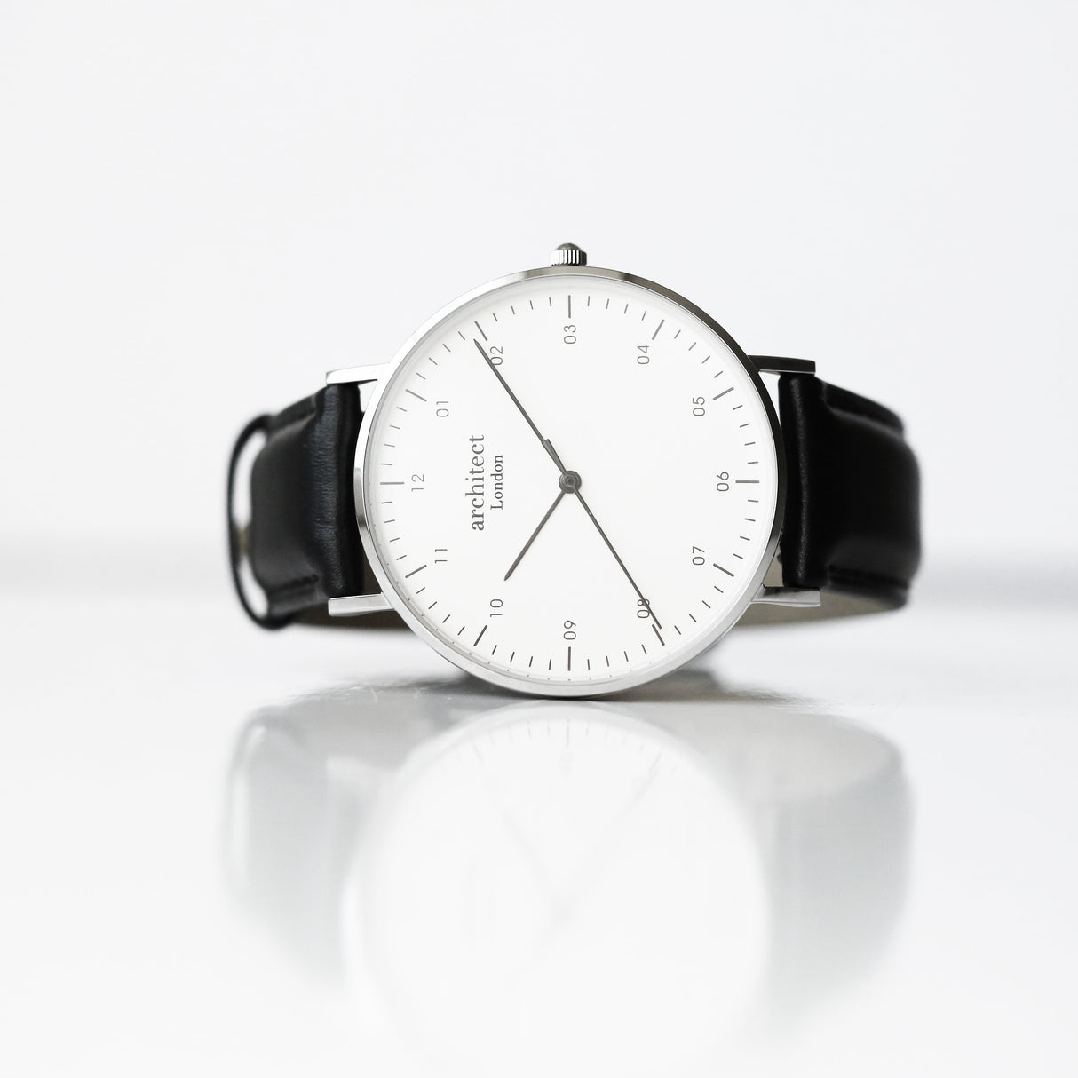 Bespoke Men's Architect Zephyr Watch Jet Black - Watches at Gift Moments