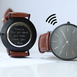 Bespoke Men's Architect Minimalist Walnut Contactless Payment Watch - Watches at Gift Moments