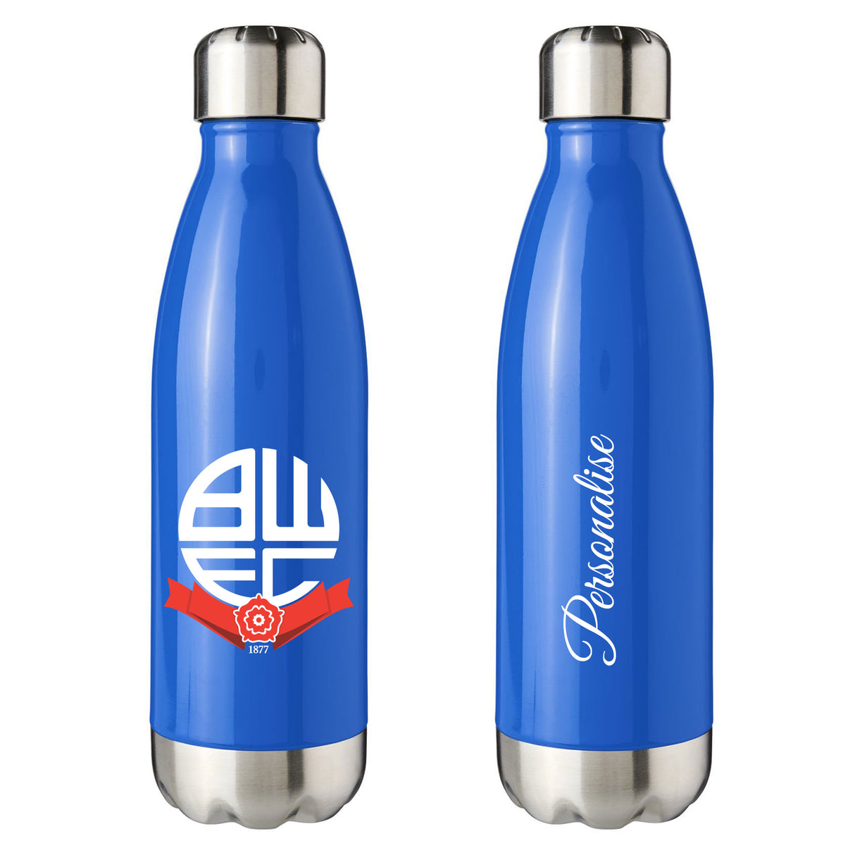 Bolton Wanderers FC Crest Insulated Water Bottle: 1 - Water Bottles By Bolton Wanderers