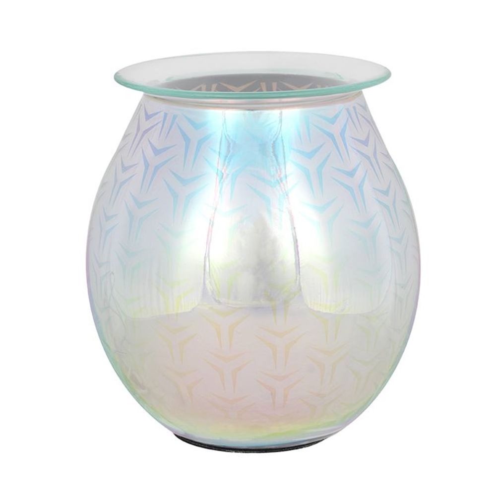 3D Geometric Light Up Electric Oil Burner: 2 - Oil & Wax Burners By Gift Moments