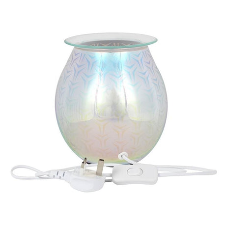 3D Geometric Light Up Electric Oil Burner: 3 - Oil & Wax Burners By Gift Moments