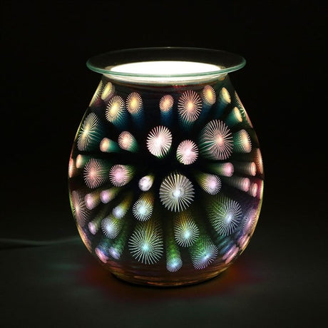 3D Starburst Light Up Electric Oil Burner: 1 - Oil & Wax Burners By Gift Moments