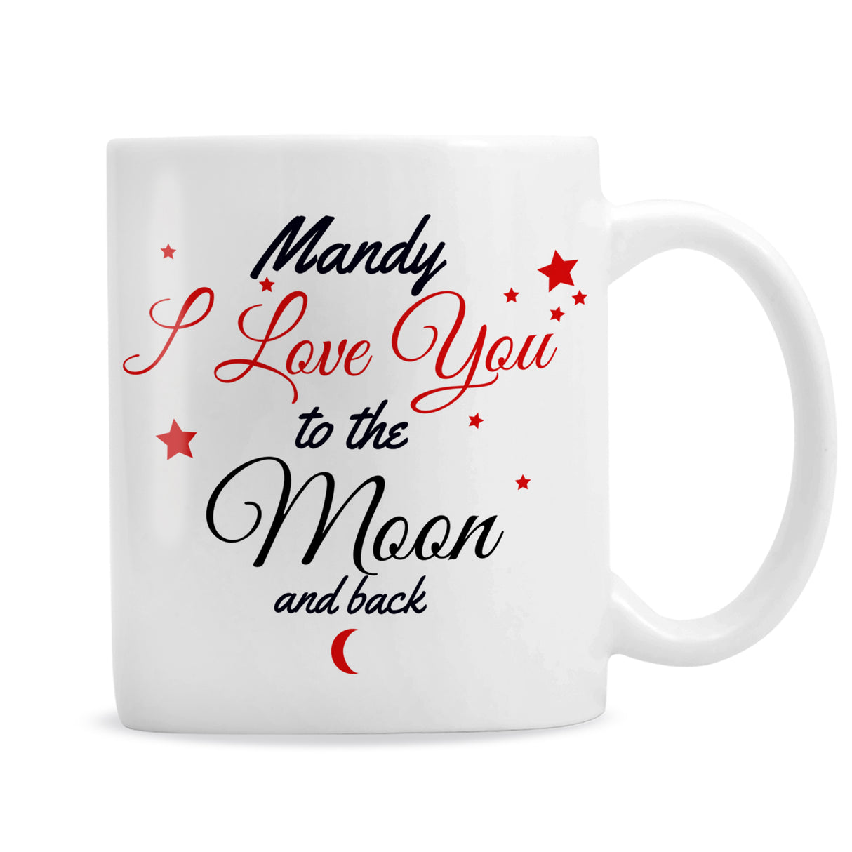 Personalised To The Moon & Back Mug - Mugs at Gift Moments