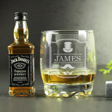 Personalised Tumbler and Whiskey Gift Set: 1 - Alcohol Sets By Gift Moments