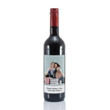 Personalised Red Wine with Photo Upload: 4 - Wine By Gift Moments