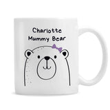 Personalised Mummy Bear Mug - Mugs at Gift Moments