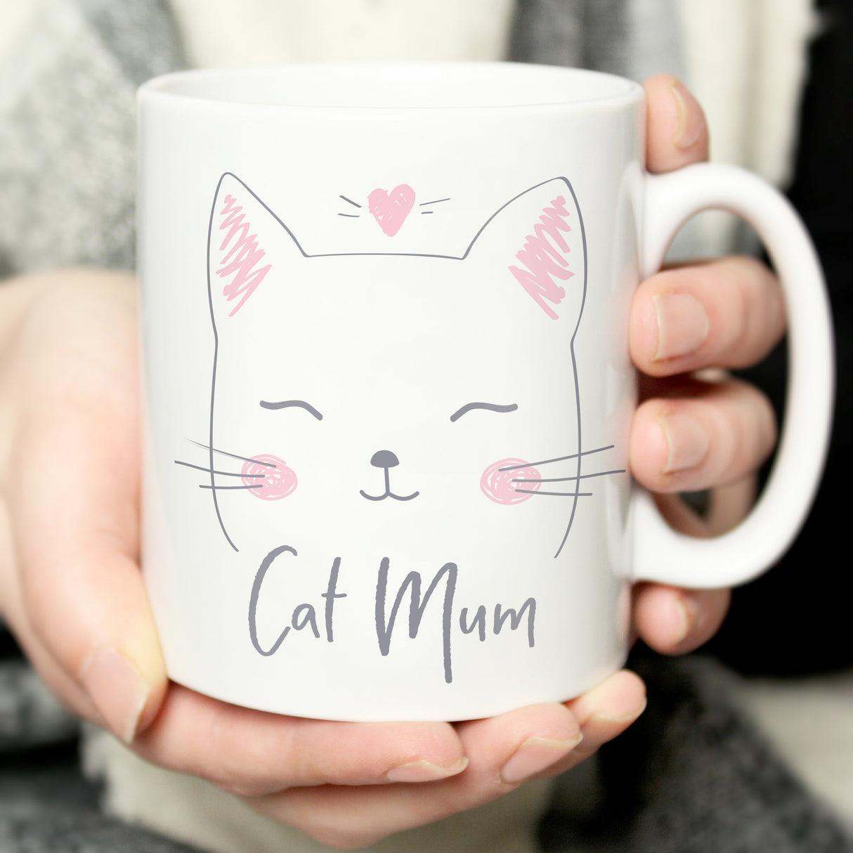 Personalised Cat Mum Mug Default Title - Mugs at Gift Moments