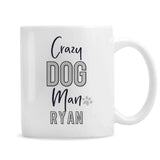 Personalised Crazy Dog Man Mug - Mugs at Gift Moments