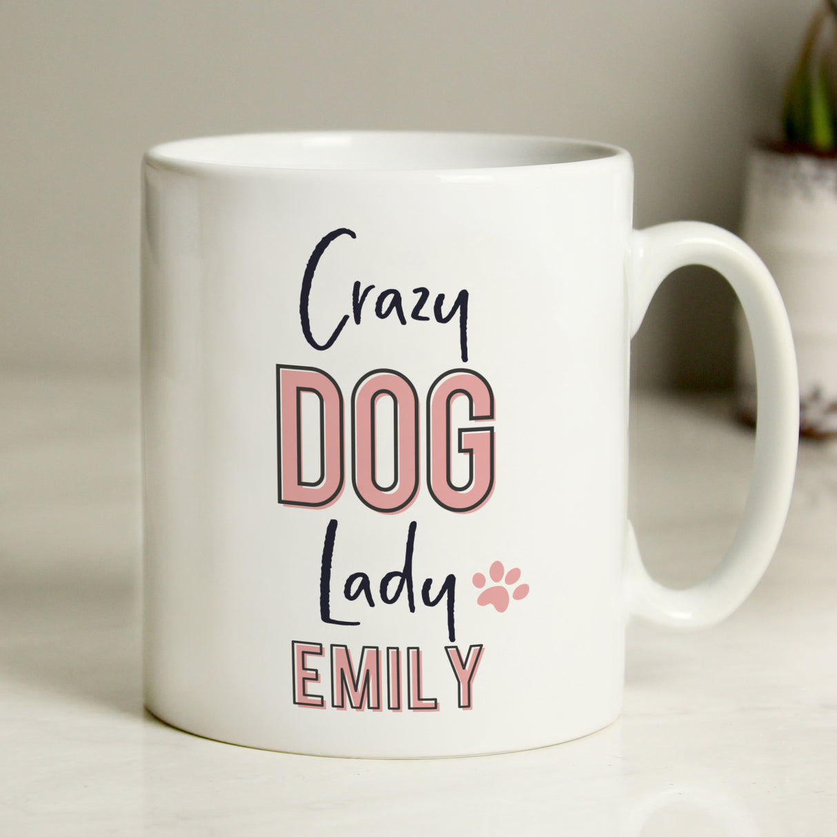 Personalised Crazy Dog Lady Mug - Mugs at Gift Moments