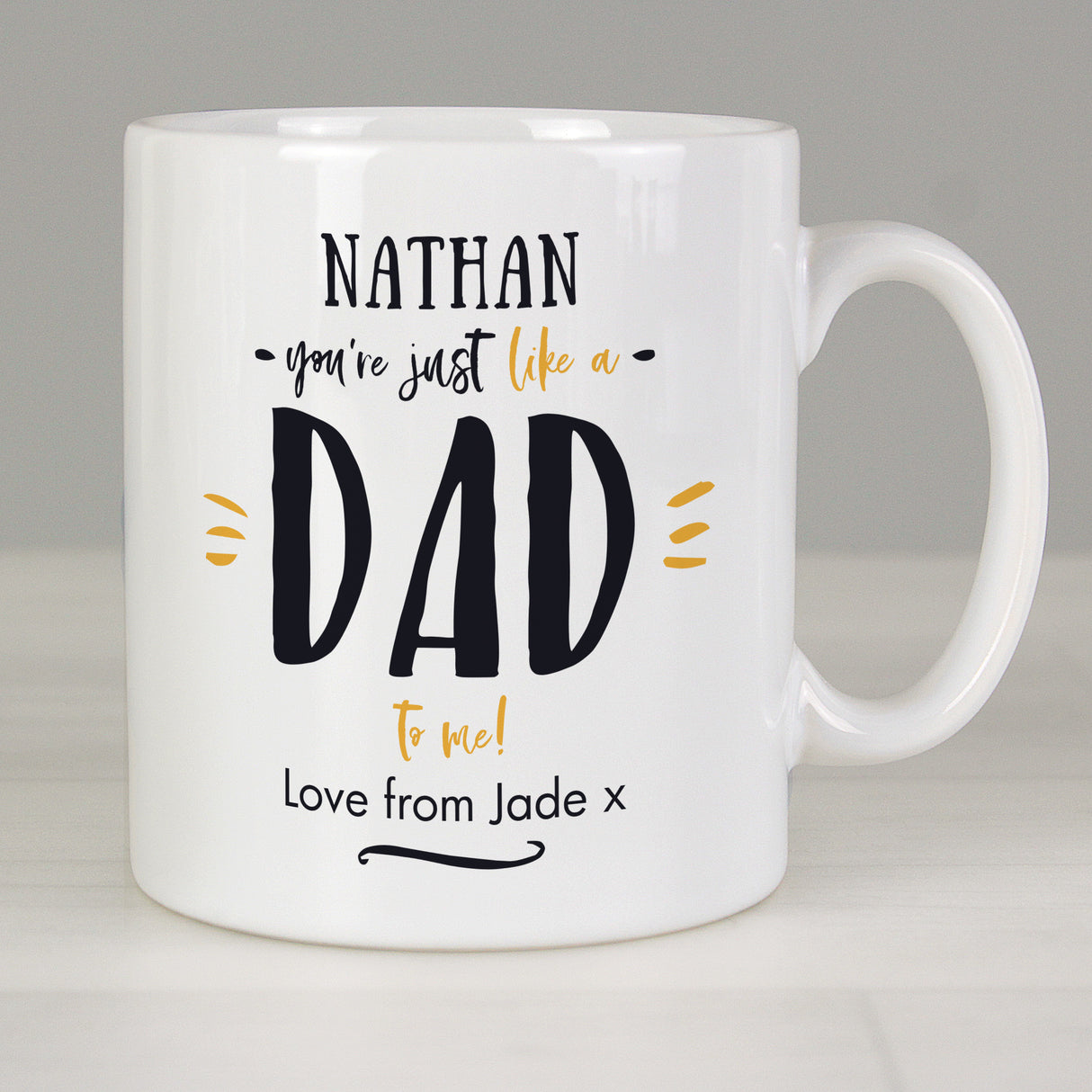 Personalised Just Like A Dad Mug Default Title - Mugs at Gift Moments