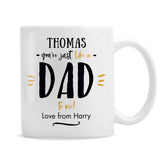 Personalised Just Like A Dad Mug - Mugs at Gift Moments