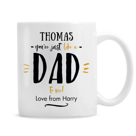 Personalised Just Like A Dad Mug - Mugs at Gift Moments