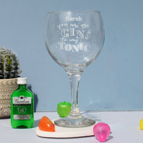 Personalised Gin To My Tonic Gin Set - Alcohol Sets at Gift Moments