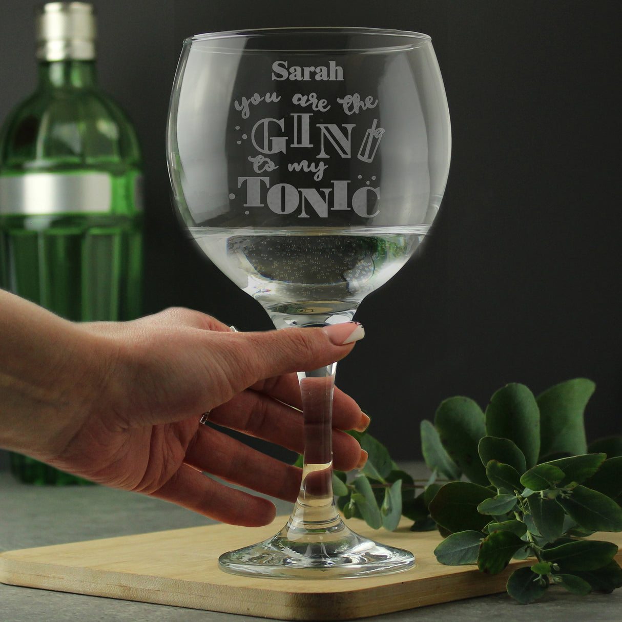 Personalised Gin to My Tonic Gift Set: 4 - Alcohol Sets By Gift Moments