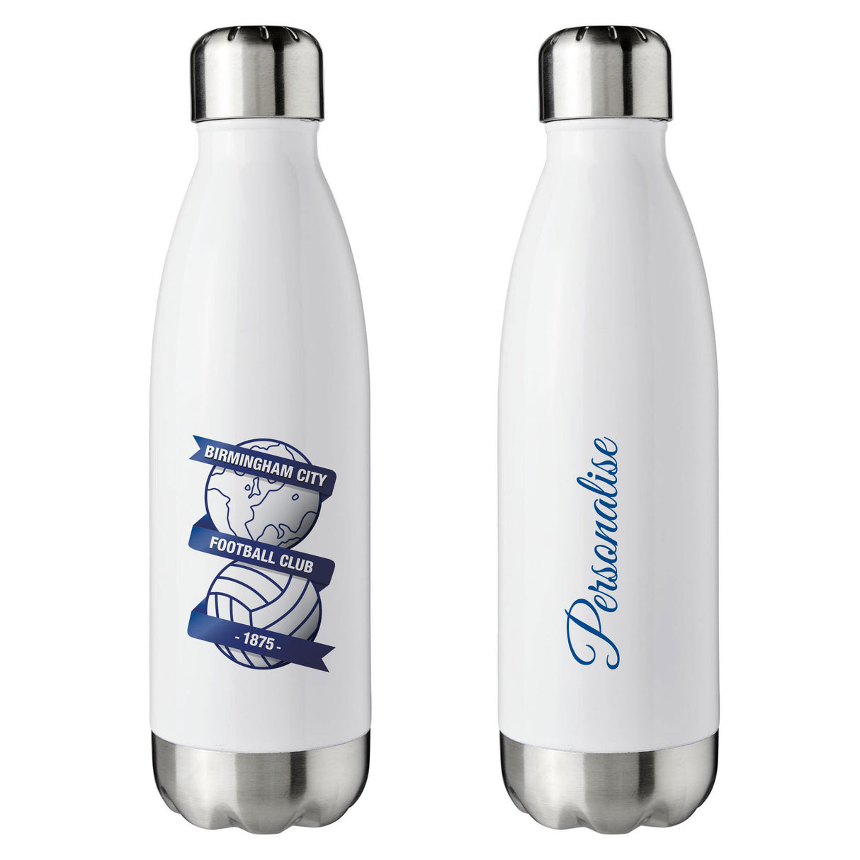 Personalised Birmingham City FC Crest Insulated Water Bottle - Water Bottles at Gift Moments