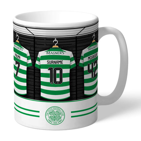 Personalised Celtic FC Dressing Room Mug - Mugs at Gift Moments