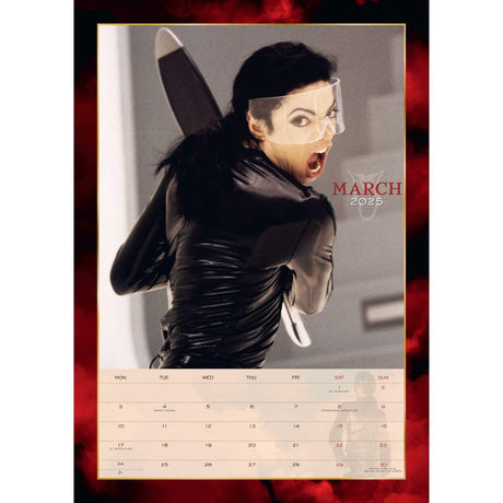 Michael Jackson A3 Calendar 2025 - Calendars at Gift Moments