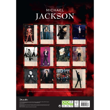 Michael Jackson A3 Calendar 2025 - Calendars at Gift Moments