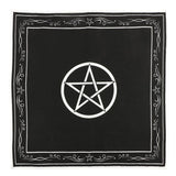 Pentagram Altar Cloth 70x70 cm Black: 2 - By Gift Moments