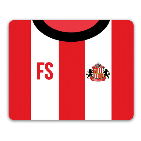 Personalised Sunderland AFC Crest Mouse Mat - Tech Accessories at Gift Moments