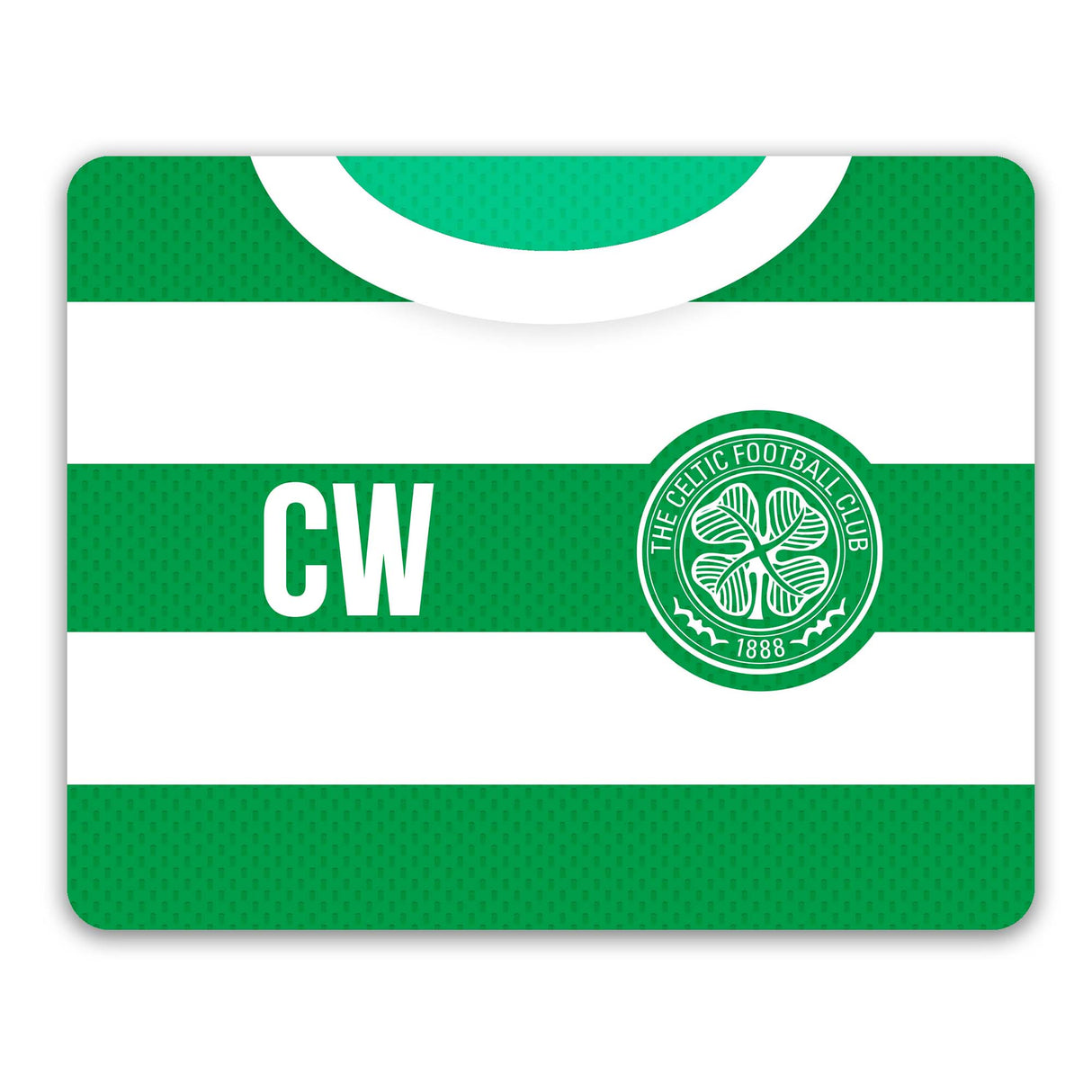 Personalised Celtic FC Crest Mouse Mat: 1 - Tech Accessories By Celtic