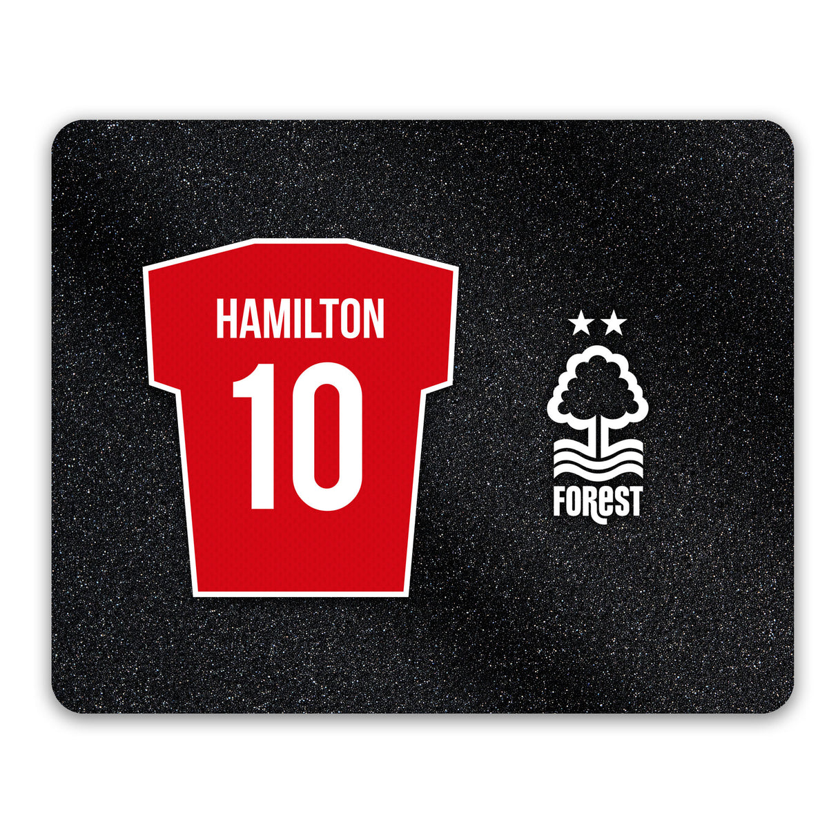 Personalised Nottingham Forest FC Shirt Mouse Mat - Tech Accessories at Gift Moments