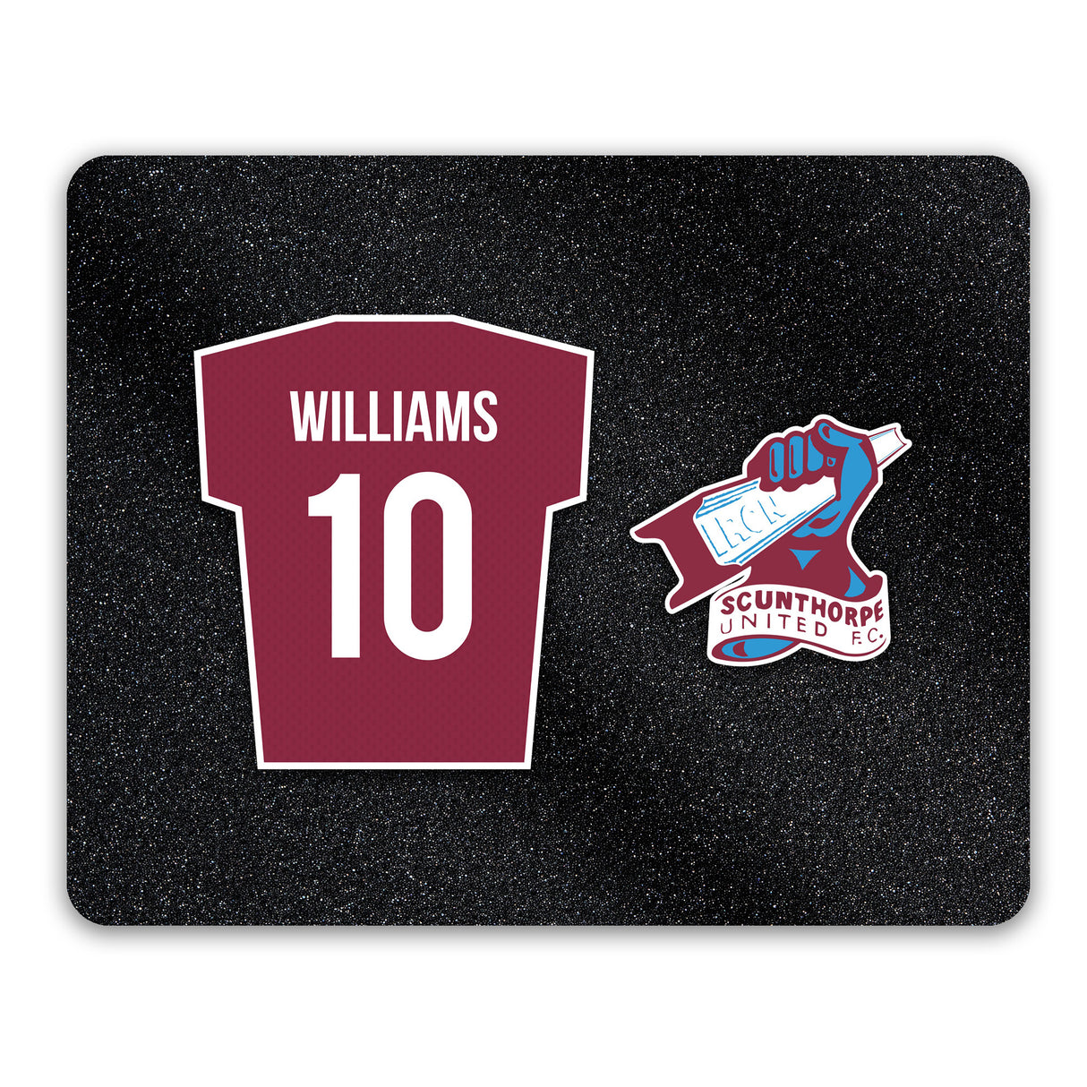 Personalised Scunthorpe United FC Shirt Mouse Mat - Tech Accessories at Gift Moments