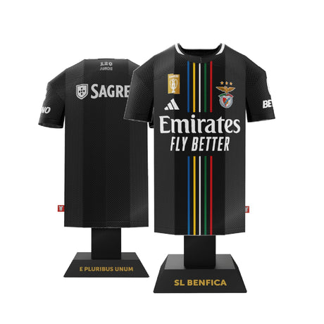 S.L. Benfica 23/24 Metal Away Jersey - Display Kit at Gift Moments