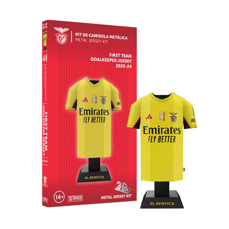 S.L. Benfica 23/24 Metal Goalkeeper Jersey - Display Kit at Gift Moments