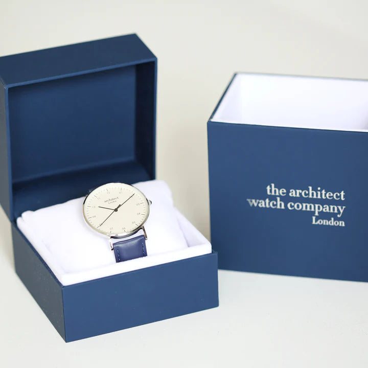 Bespoke Men's Architect Zephyr Watch Admiral Blue - Watches at Gift Moments