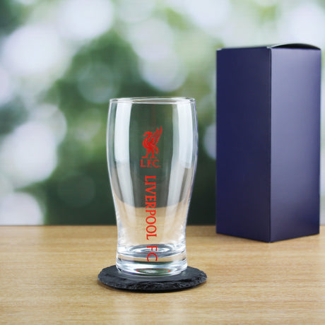 Engraved Liverpool 20oz Tulip Pint Glass, Gift Boxed Image 3