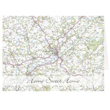 Personalised Present Day Map Card - Greeting Cards at Gift Moments