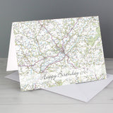 Personalised Present Day Map Card - Greeting Cards at Gift Moments