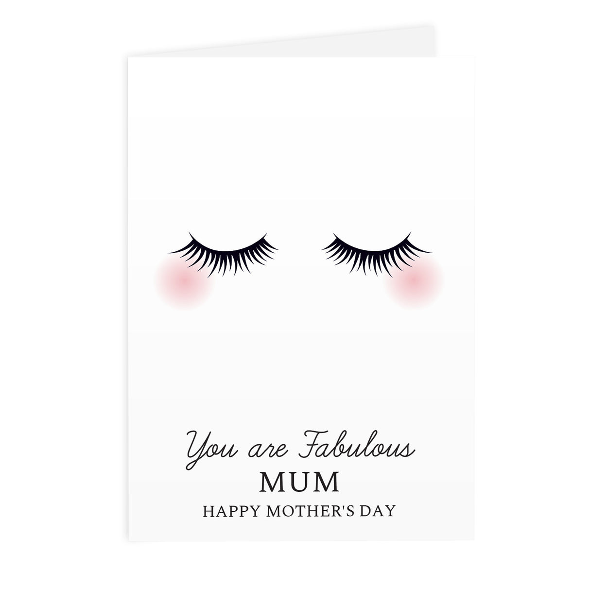 Personalised Eyelashes Card - Greeting Cards at Gift Moments