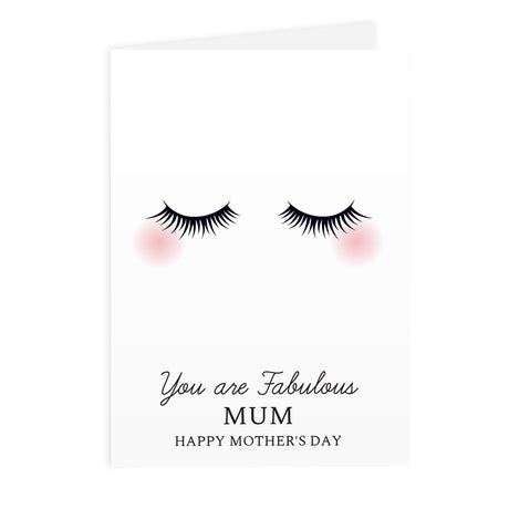 Personalised Eyelashes Card - Greeting Cards at Gift Moments