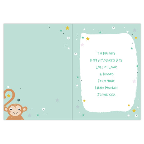 Personalised From Your Cheeky Monkey Card - Greeting Cards at Gift Moments