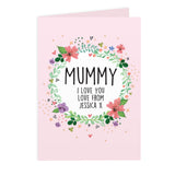 Personalised Floral Card - Greeting Cards at Gift Moments